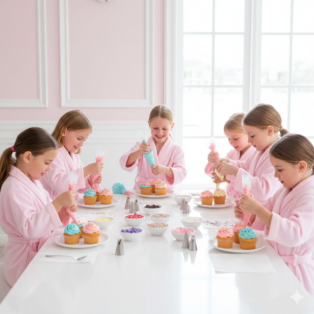 Cupcake decoration party