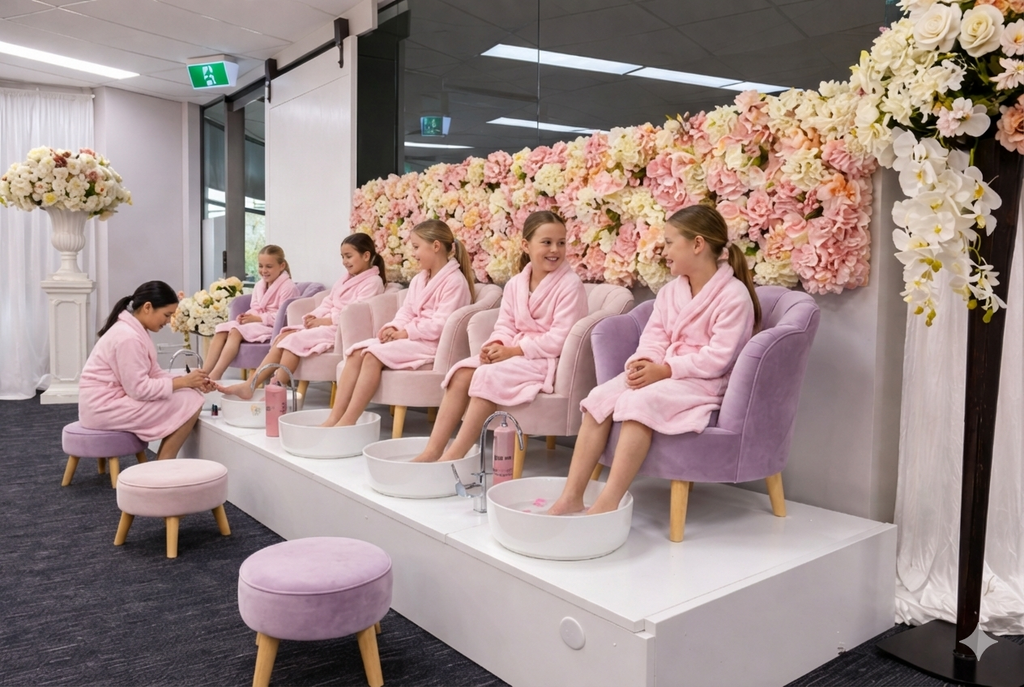 Deluxe spa party