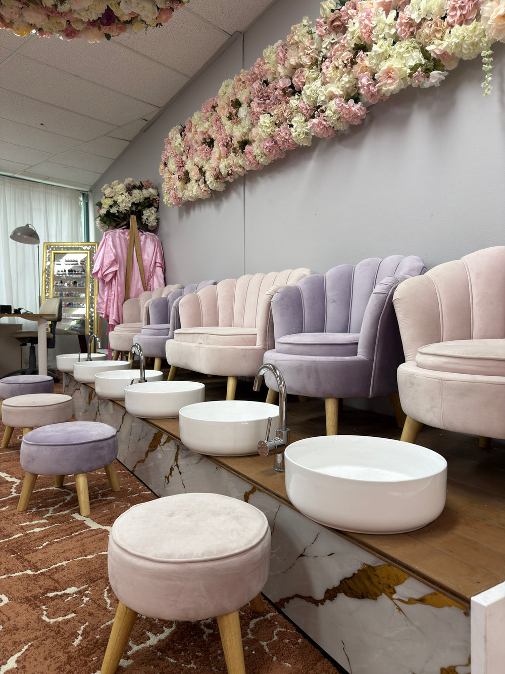 Foot Spa Area